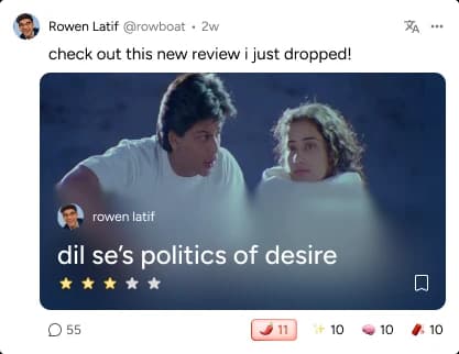 …writing reviews?